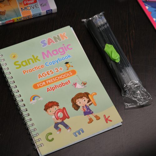 Reusable Sank Magic Practice Copybook 3 pieces