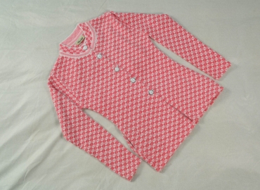 Ladies’ Sweater Round neck Red&White Pattern-Type Premium Quality