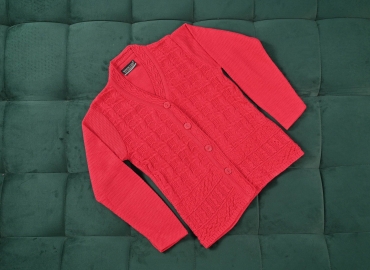 Ladies’ Sweater V neck Classic Pink