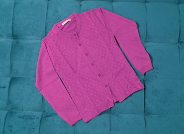 Ladies’ Sweater Round neck Purple-Small Size