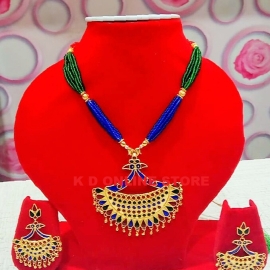 Axomiya Gohana Mina Jone necklace set