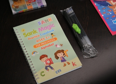 Reusable Sank Magic Practice Copybook 3 pieces